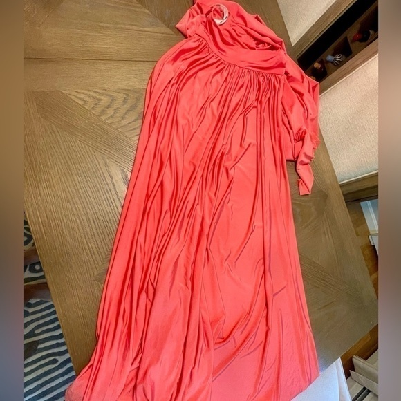 DAVID’S Bridal Infinity Multi Way Dress - Coral - Picture 4 of 10